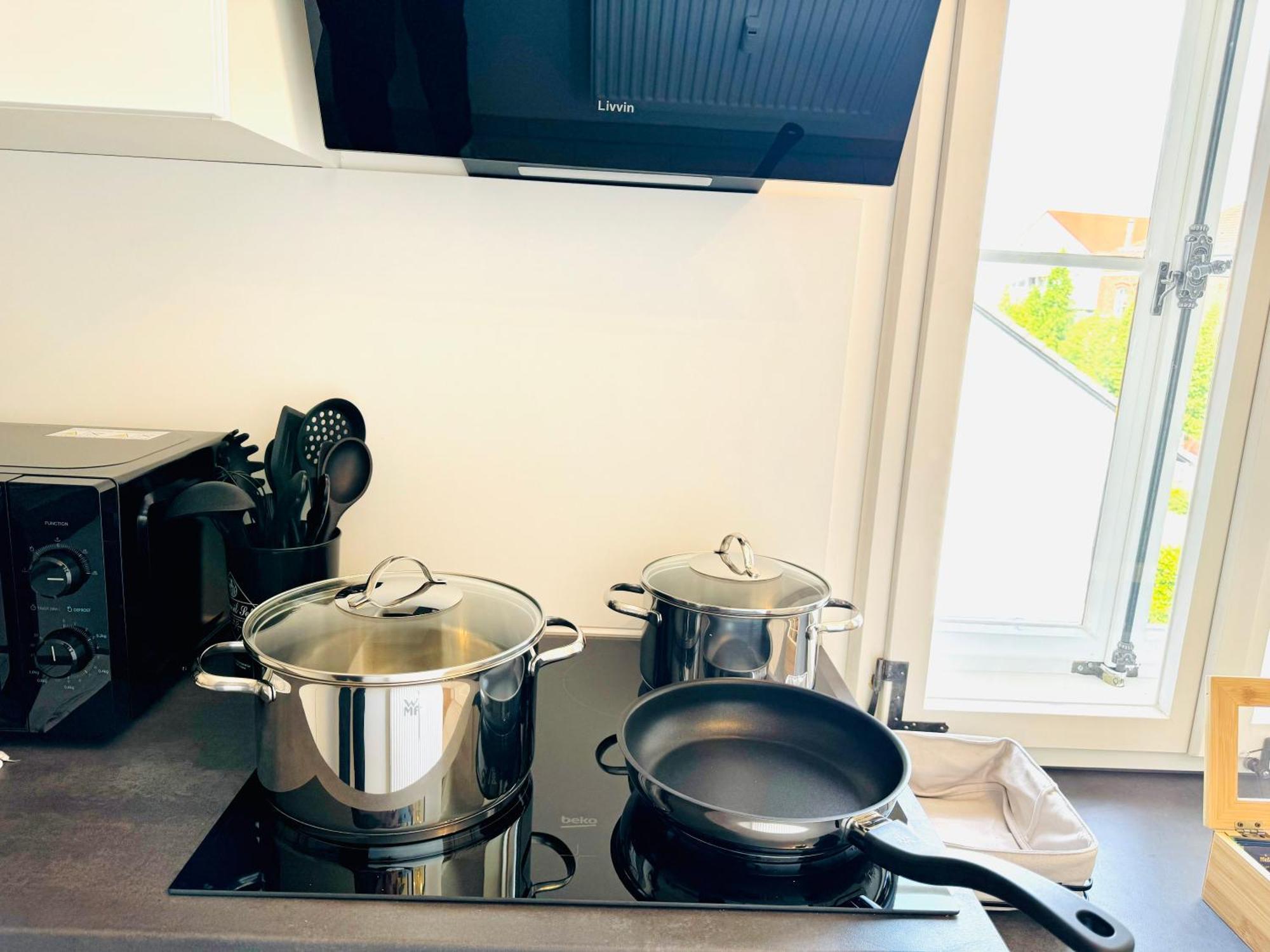 E&K Living - Design Apartments - Netflix - Audi - In Village - Free Parking Ingolstadt Exteriör bild