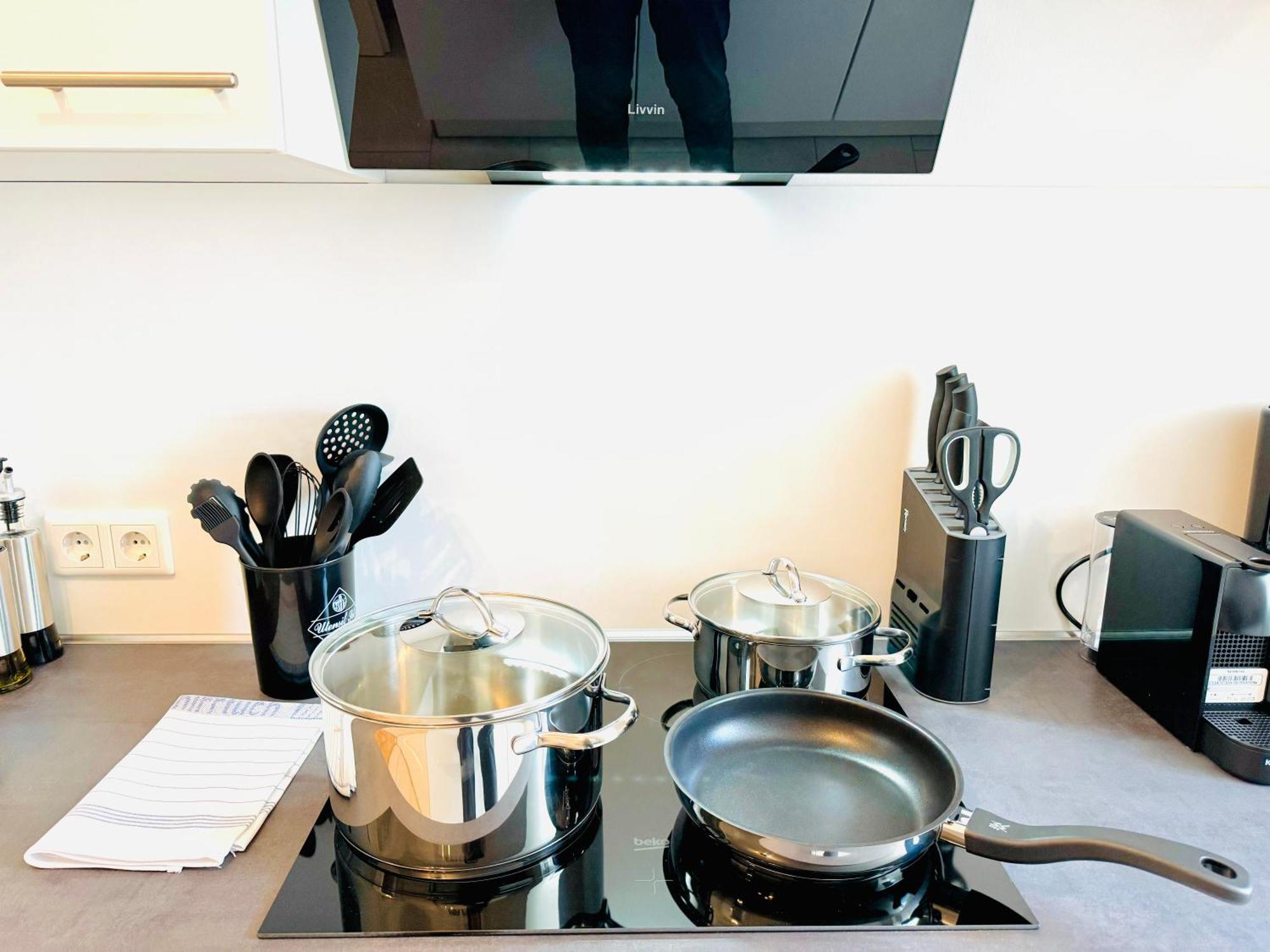 E&K Living - Design Apartments - Netflix - Audi - In Village - Free Parking Ingolstadt Exteriör bild